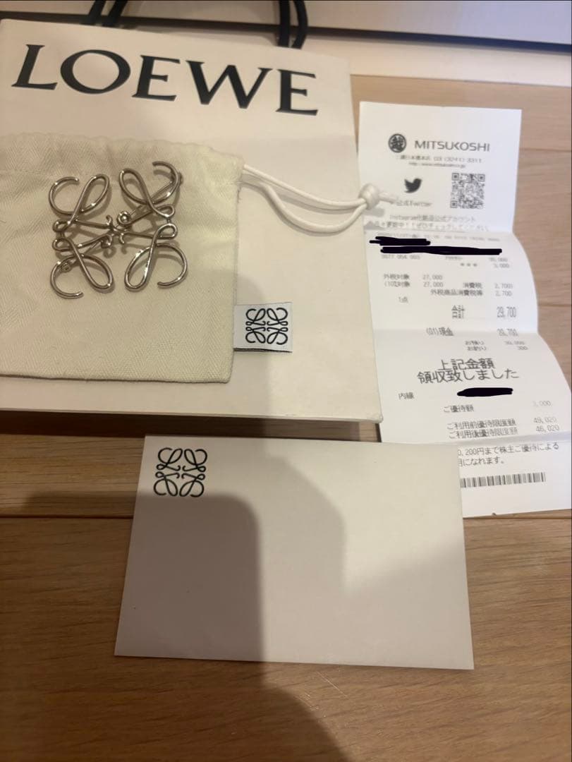 【1月31日まで値下げ】ロエベ　ブローチ LOEWE（ロエベ） 【LaGアウトレット】LOEWE ブローチ Multi Color