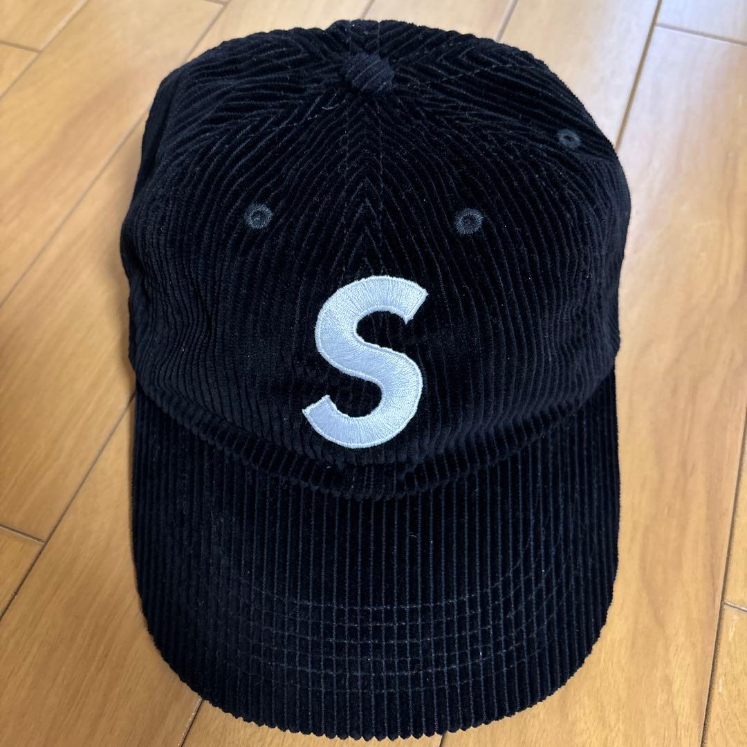 帽子 Supreme Corduroy S Logo 6-Panel \"Black\"