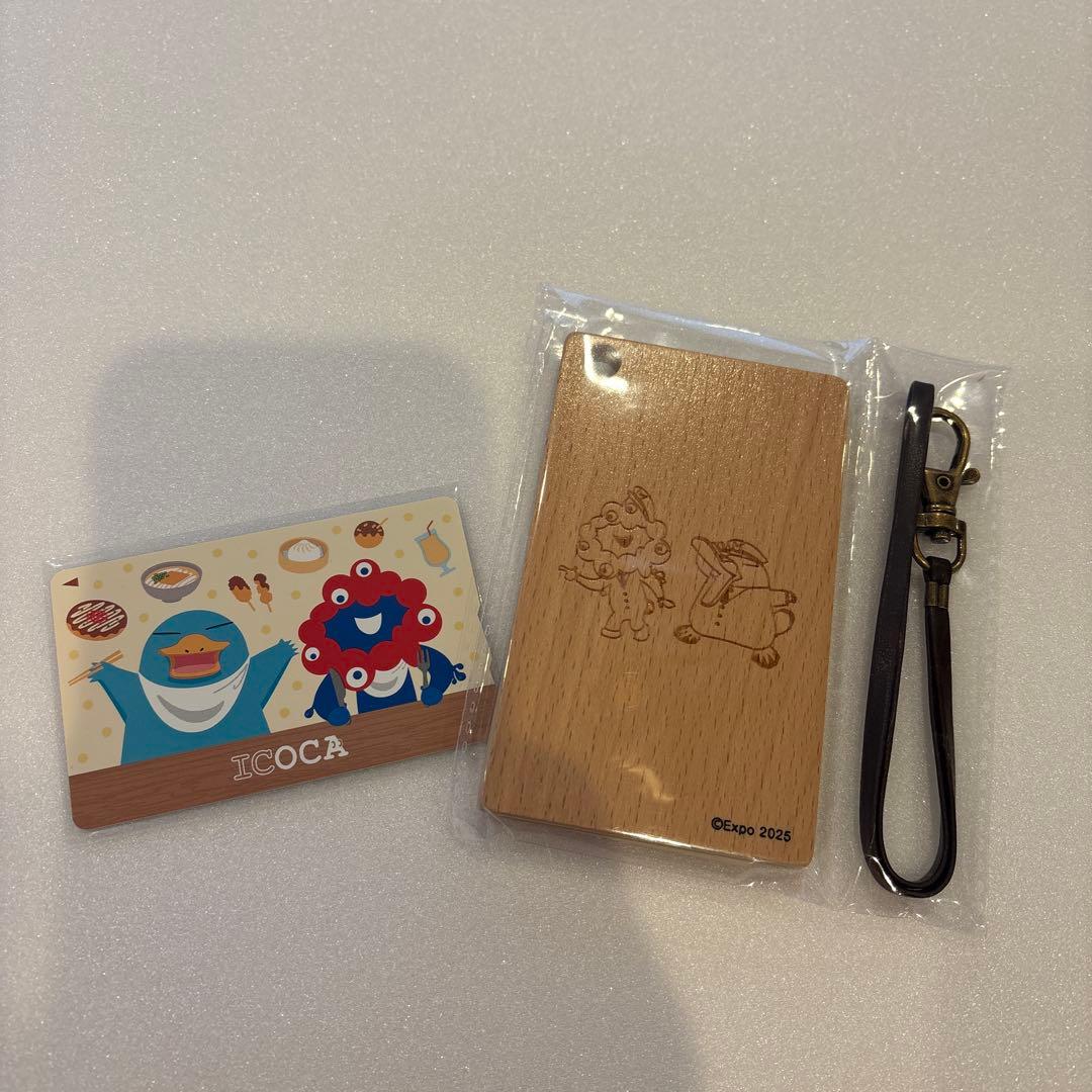 関西万博2025 ミャクミャクICOCA オリジナル木製パスケースB 関西万博2025 ミャクミャクICOCA オリジナル木製パスケースB - メルカリ
