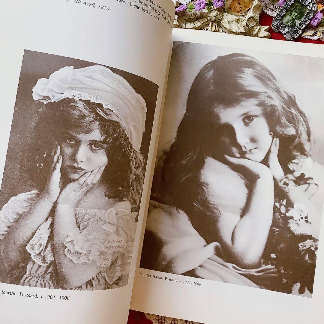 ヴィクトリアン洋書 少女写真集♡アンティークポストカード サラ アリス クロモス ヴィクトリアン洋書 少女写真集♡アンティークポストカード サラ