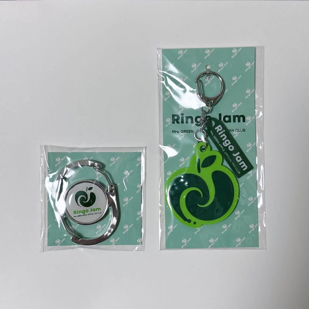 Mrs. GREEN APPLE　FC長期特典 キーホルダー カラビナ Mrs. GREEN APPLE ◇ FC長期会員特典♪ カラビナ キーホルダー - メルカリ