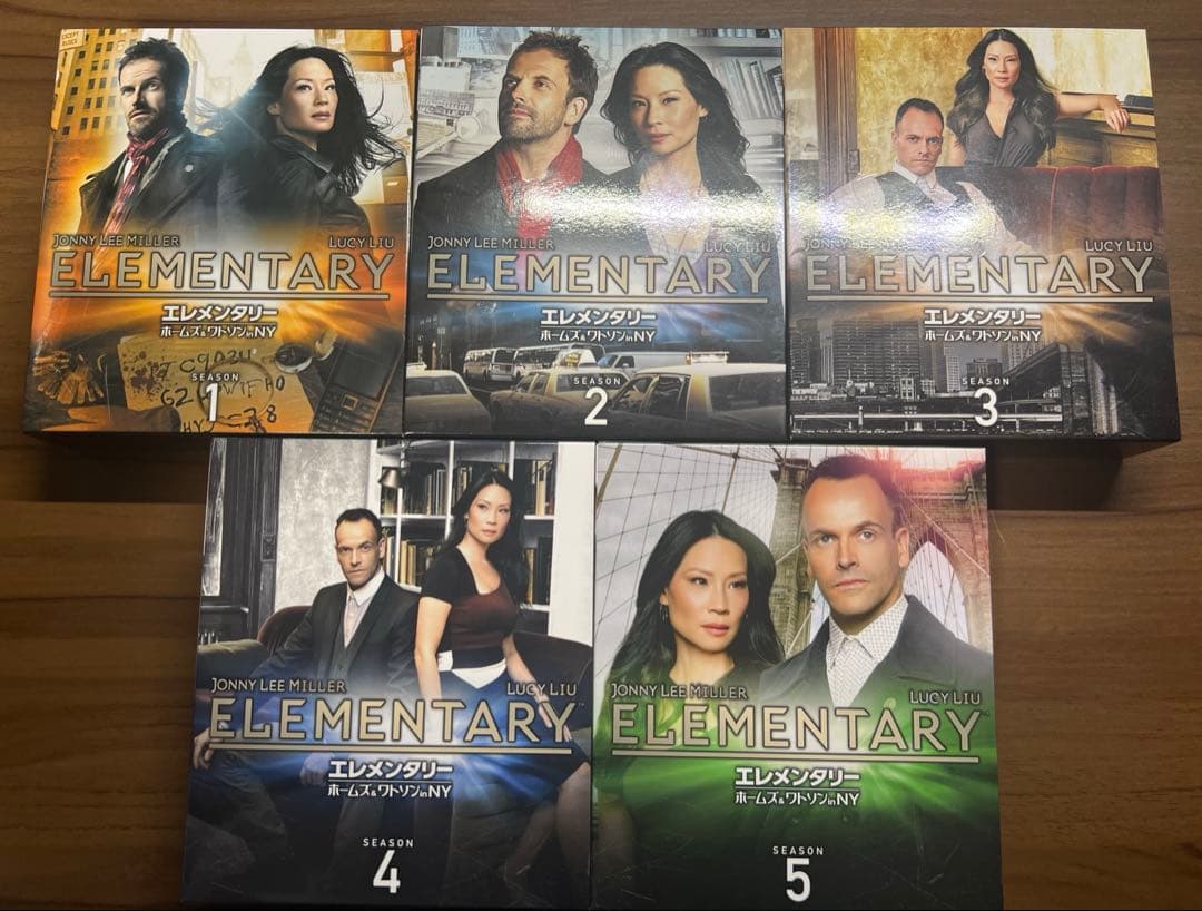 エレメンタリー ホームズ&ワトソン in NY シーズン1 〜5 BOX DVD Amazon.com: エレメンタリー ホームズ＆ワトソン in NY シーズン1
